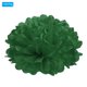 thumbnail image 3 of Uxcell 10" Pom Poms de papel flores bola decoración de boda fiesta, verde oscuro 18 paquetes, 3 of 6