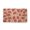Sporty Red, variant on Simply Daisy 5' round Scallion Fern FrondsIndoor/outdoor Rug