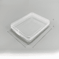thumbnail image 2 of Caja de plástico transparente, caja de plástico rectangular, caja de embalaje plegable, caja de almacenamiento de joyas, caja de polipropileno, caja de cartón, caja vacía, 2 of 5