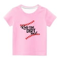 thumbnail image 3 of Generic Toddler Kids Boys Girls Baseball Graphic T Shirts Short Sleeve Round Neck Summer Casual Loose Fit Tops for 3-14 Years, 3 of 3