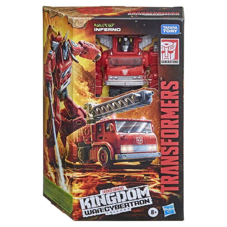 インフェルノ　Transformers Kingdom Transformers Kingdom War for Cybertron: Inferno Action