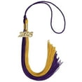 thumbnail image 5 of Endea Graduation Purple/Bright Gold Graduation Tassel with Gold Date Drop, 5 of 10