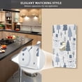 thumbnail image 5 of Yayeee Blank Wall Plate Cover 1-Gang 4.5"x2.7" Home Unused Decorative Outlet, Cute Snowmen, 5 of 7
