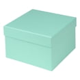 thumbnail image 7 of Square Gift Boxes with Lids Set of 4 Blue Gift Box Nesting Gift Boxes for Presents Birthday Wedding Valentines Christmas Party Favor Boxes, 7 of 7