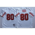 thumbnail image 1 of Chandail de Football Vintage pour Hommes San Francisco 49Ers Rice #80 Blanc, 1 of 1