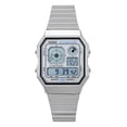 thumbnail image 2 of Casio Vintage Montre Unisexe Numérique en Acier Inoxydable à Quartz A130WE-7A, 2 of 2