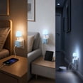 thumbnail image 6 of Multifunctional LED Desk Lamp with Power Strip – Wall Plug Night Light with USB A USB C Outlets – Touch Control Dorm Room Office Bedside Lamp, 6 of 8