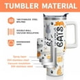 thumbnail image 4 of Funny Cat 40oz Tumbler with Lid and Straw,Life Is Better With Cats Insulated Cup Gifts, Cat Lover Water Bottle Gifts for Women Men (1PC), 4 of 6