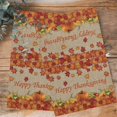 thumbnail image 4 of Thanksgiving Maple Kitchen Towels Set of 4, Water Absorbent Dish Towel, Fall Pumpkin Leaves Farmhouse Retro Brown Decorative Hand Towels - Quick Drying Cloth for Cooking Baking, 18x28 Inch, 4 of 8