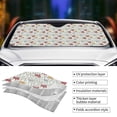 thumbnail image 4 of Kdxio Funny Cat White Print Front Windshield Sun Shade,Folding Auto Sunshade for Car Truck SUV-Medium, 4 of 7
