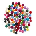 thumbnail image 5 of Eease 100pcs Felt Pom Poms Woolen Charms Ornaments DIY Craft Mixed Color 2CM, 5 of 6