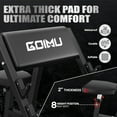 thumbnail image 2 of Goimu Preacher Curl Bench, Seated Arm Isolated Barbell Dumbbell Bicep Station, Adjustable Bicep Curl Machine with 3 Bar Holders,Dumbbell Holder for Home Gym, 2 of 11
