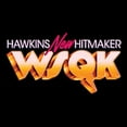 thumbnail image 2 of Netflix Men's Stranger Things Hawkins Hitmaker WSQK Logo T Shirt, 2 of 5