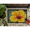 thumbnail image 3 of Carolines Treasures TMTR0321MAT Yellow Hibiscus by Malenda Trick Door Mat Indoor Rug or Outdoor Welcome Mat 18x27, 3 of 4