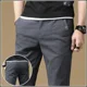 thumbnail image 5 of Pantalones elásticos de trabajo para hombre, pantalones de algodón para hombre, sastrería de oficina, ropa de diseñador de licra, pantalones clásicos vintage, 5 of 5
