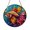 Acrylic 3.5 Inch, variant on Koi Fish Stained Glass Suncatcher, Circular Colorful Koi Window Hanging, Symbol of Luck and Prosperity, Decorative Sun Catcher Gift