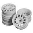 thumbnail image 1 of 4x Neumáticos de cubo de rueda de coche de carreras Accesorios compatibles Pieza de repuesto Llantas de rueda RC profesionales para 1/10 MB01 M05 Tjxx, 1 of 10