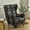 Dark & Blue, variant on KALAKALA Stretch Wing Chair Cover Floral Wingback Sofa Covers Elastic Armchair Slipcovers