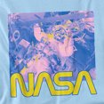 thumbnail image 2 of NASA Astronaut Pop Unisex Infant Snap Suit for Baby, Light Blue, X-Large, 2 of 3