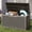 Light Brown, variant on Uforic Lockable 100 Gallon Resin Deck Box, Heavy-Duty Weather Resistant Outdoor Storage Chest, Versatile Storage Solution for Patio Accessories and Daily Essentials,Dark Gray