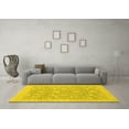 thumbnail image 3 of Ahgly Company Indoor Rectangle Oriental Yellow Traditional Area Rugs, 6' x 9', 3 of 4
