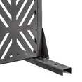thumbnail image 5 of MAYEERTY 72"x47"x16" Outdoor Privacy Screen with Stand Metal Balcony Decorative Screen,Black, 5 of 10