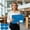 Blue, variant on Gosuguu Plastic Snap Button Document Folders With Label Pocket, A4 File Envelopes, Waterproof Polypropylene