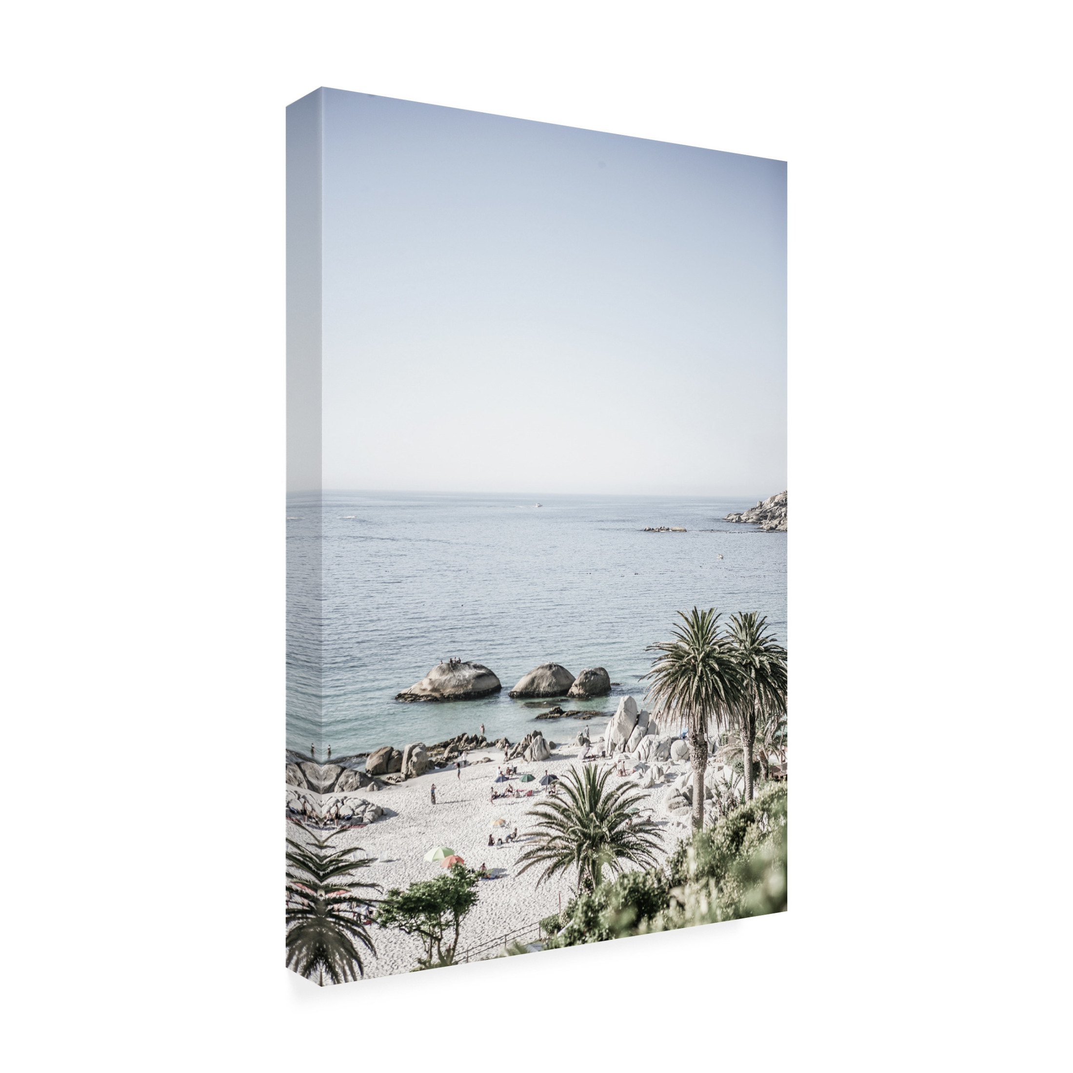 Trademark Fine Art Shot by Clint Clifton Beach Canvas Wall Art