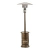 Sun Joe SJPPH48-BRZ Outdoor Propane Powered Patio Heater W/ Wheels, Tip-Over & Overheat Protection, 48,000 BTU (Bronze)