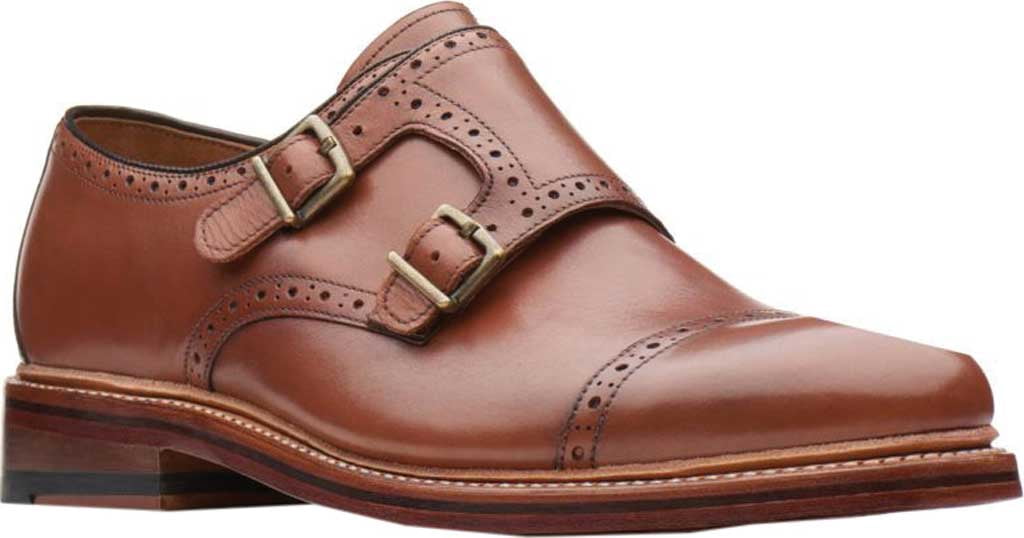 Monkstrap Cognac Full Grain Leather 