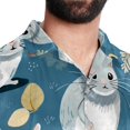 thumbnail image 5 of Tmall Men's Short Sleeve Beach Button Down Casual Printed Summer Shirts - Unisex, 5 of 6