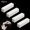 white, variant on Ruanlalo 10pcs Nail Buffer Block,Sanding Sponge UV Gel DIY Art Manicure Polisher Tool