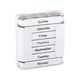 thumbnail image 2 of Pastillero de 7 días | Caja de medicamentos semanales con 28 compartimentos | Almacenamiento portátil apto para uso alimentario para el hogar y viajes, 2 of 6