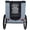 Black / Gray, variant on Large Folding Bike Trailer for Dogs – 66LB Capacity, Black / Orange