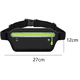 thumbnail image 2 of Riñonera deportiva delgada para correr, fitness, entrenamiento, cinturón ajustable, compatible con teléfonos, para corredores, mujeres y hombres., 2 of 5