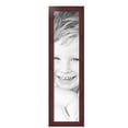 thumbnail image 2 of ArtToFrames 8" x 33" Cherry Picture Frame, 8x33 inch Red MDF Poster Frame (WOM-4333), 4 Pack, 2 of 8
