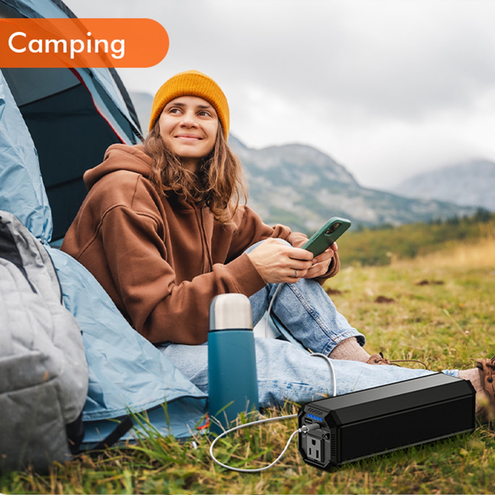 MASALUO  N55-2  116Wh Portable Power Bank with AC Outlet ,31200mAh Laptop Power Bank, 65W PD USB-C, Portable Charger for Laptop, MacBook, HP, Camping, Travel, Hunting and Outdoor Use