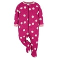 thumbnail image 3 of Onesies Brand Baby Girl Sleep 'n Play Footed Pajamas, 4-Pack, Sizes Newborn-6/9 Months, 3 of 9