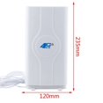 thumbnail image 2 of 2X 700 - 2600 Mhz 88Dbi 3G 4G Antena Lte Antena Móvil Conector Macho Booster Antena 2 Metros (2X Sma-Macho), 2 of 5