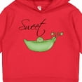 thumbnail image 3 of Inktastic Sweet Pea Toddler Hoodie, 3 of 4