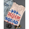 thumbnail image 3 of Freedom Squad W Garland T-Shirt Women -Image by Shutterstock, Female Medium, 3 of 4