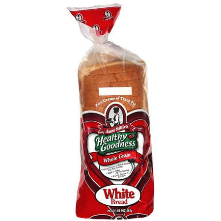 Aunt Millie's: Healthy Goodness Whole Grain White Bread, 20 oz