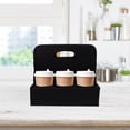 thumbnail image 4 of ELAYARD Bebidas Portátil Negro Con Asa Para Café Jugos Té Ideal Para Casa Y Trabajo, 4 of 8