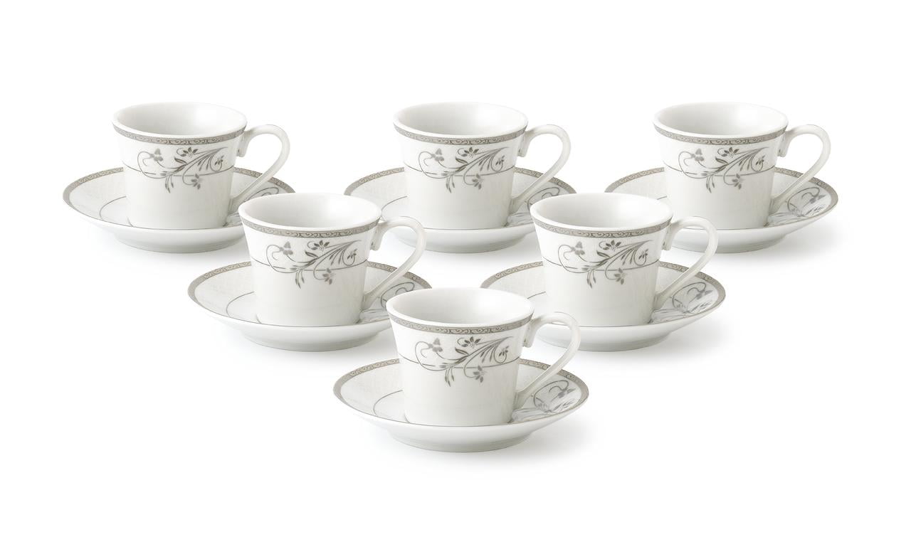 Details about   Bruntmor Espresso Cups and Saucers Set of 6 Serveware Cups 6 Ounce Multi Color 