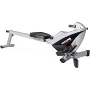 Titan Adjustable Magnetic Resistance Rowing Rower Machine Folding with LCD Screen