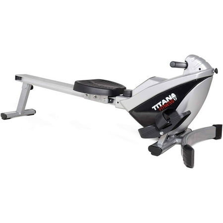 Titan Adjustable Magnetic Resistance Rowing Rower Machine Folding with LCD