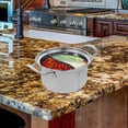 thumbnail image 1 of FUTUREORYY Multi Functional Cooking Pot for Soup Stainless Steel for Home Cooks 1Set, 1 of 8