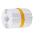 thumbnail image 2 of 3 Meter * 5cm Car Body Reflective Tape Strip Stickers Safety Warning Decal Trim (White), 2 of 2