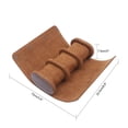 thumbnail image 3 of 1/2/3 Slot Watch Roll Travel Case Portable Leather Display Jewelry Storage Box, 3 of 15