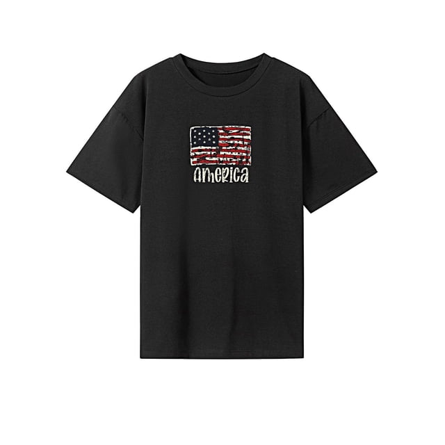 Camiseta de mujer verano elegante cuello redondo camiseta para el trabajo uso diario oficina mujer SG